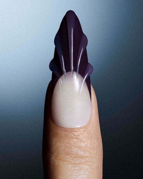 french manicure trends with nail art 3d french tips